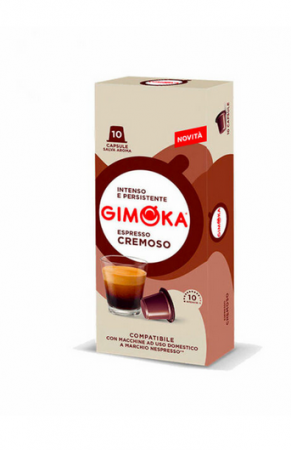 Capsule Cafea - Capsule cafea Gimoka Espresso Cremoso compatibile Nespresso, 10 buc