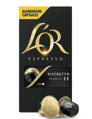 Capsule cafea L'OR RISTRETTO, compatibile Nespresso 10 buc [0]
