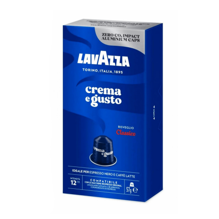 Capsule Cafea - Capsule cafea Lavazza Crema e Gusto Classico ,compatibile Nespresso 10 buc