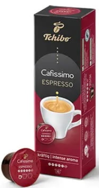 Capsule Cafea - Capsule Tchibo Cafissimo Espresso Kraftig Intense Aroma 10 buc