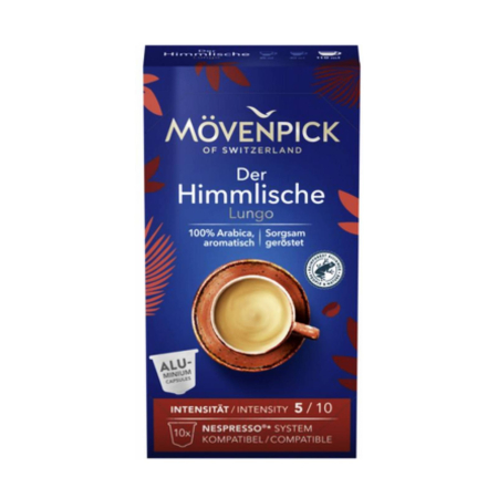 Capsule Cafea - Capsule MOVENPICK DER HIMMLISCHE, compatibile Nespresso- 10CAPS/57G