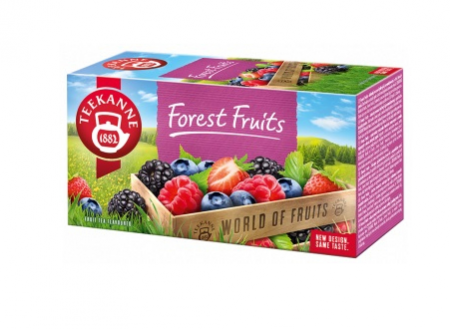 Ceai - Ceai din fructe de padure, 20 x 2.5 gr, Teekanne