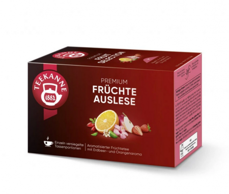 Ceai - Ceai FRUIT SELECTION TEEKANNE PREMIMUM - 20 X 3 G