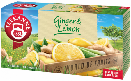 Ceai - Ceai Ginger Lemon  20x1.75g
