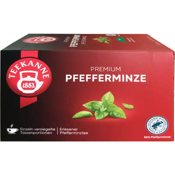 Ceai - Ceai PEPPERMINT TEEKANNE PREMIMUM - 20 X 2.25 G