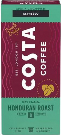 Capsule Cafea - Costa Honduran Espresso 10 capsule compatibile Nespresso