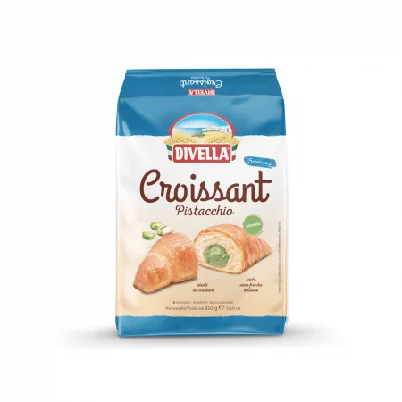 Paste & Biscuiti - Croissant Divella cu fistic 210gr