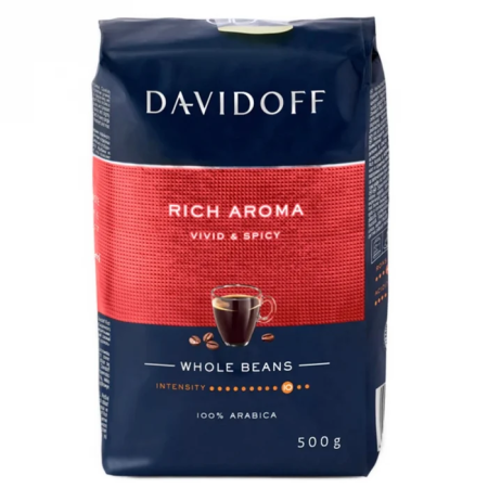 Cafea boabe - Davidoff Rich Aroma cafea boabe 500g