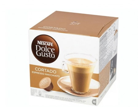 Capsule Cafea - Nescafe CORTADO ESPRESSO MACHIATTO compatibile Dolce Gusto  101g