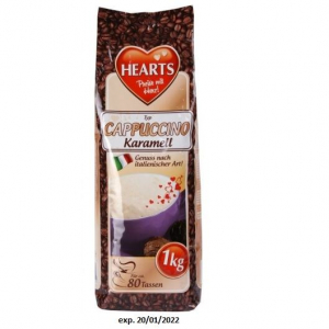 Cappuccino - Cappuccino Hearts  Caramel 1kg