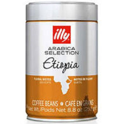 Cafea boabe Illy Arabica Selection Etiopia 250 g