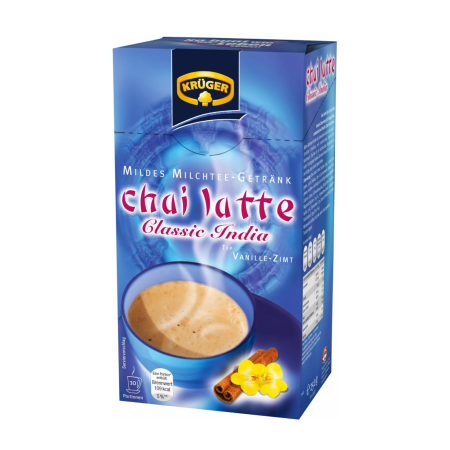 Chai Latte - Kruger Chai Latte Classic India Vanilie-Scortisoara 10x25g
