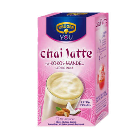 Chai Latte - Kruger Chai Latte Exotic India Cocos-Migdale 10x25g