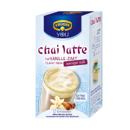 Chai Latte - Kruger Chai Latte WS Classic India Vanilie-Scortisoara 10x14g