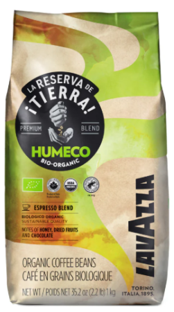 Cafea boabe - Lavazza Tierra Humeco Bio Organic cafea boabe 1 kg