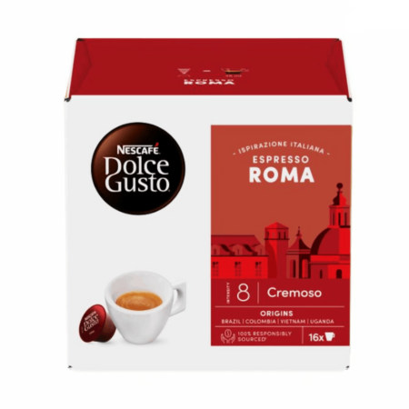 Capsule Cafea - NESCAFE 16CAPS DOLCE GUSTO espresso roma