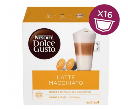 Capsule Cafea - Nescafe LATTE MACCHIATO compatibile Dolce Gusto  183 g