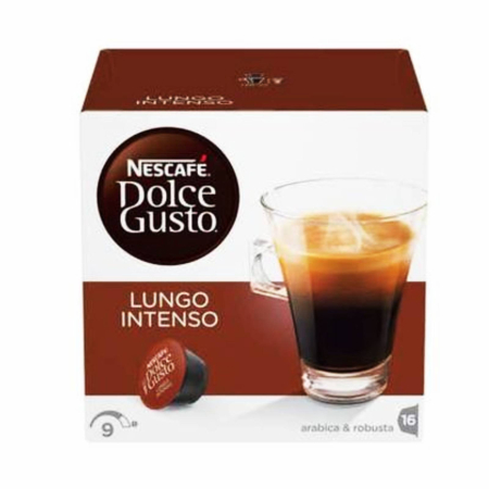 Capsule Cafea - Nescafe LUNGO INTENSO compatibile Dolce Gusto 144 g