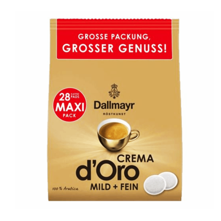 Paduri - Paduri cafea Dallmayr Crema D'Oro Mild&Fein -28 buc