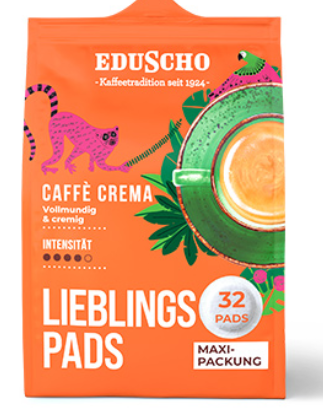 Paduri - Paduri cafea Eduscho Crema Lieblings 32 buc