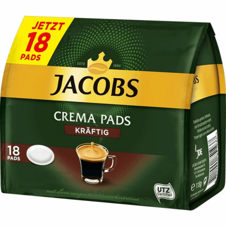 Paduri - Paduri cafea  Jacobs Crema Kraftig 18 buc
