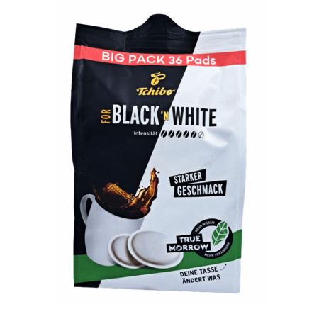 Paduri - Paduri cafea Tchibo Black&White - 36 buc