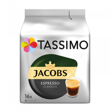 Capsule Cafea - Tassimo Jacobs Espresso Classico 16 buc