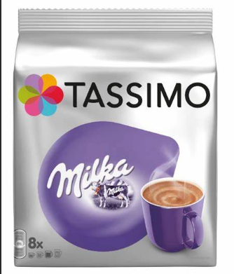 Ciocolata calda - Tassimo Jacobs Milka 8 buc