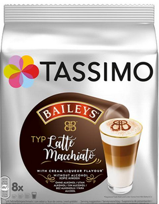 Capsule Cafea - Tassimo Jacobs Baileys Latte Macchiato 8 buc