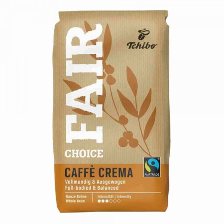 Cafea boabe - Tchibo Fair Choice Caffe Crema cafea boabe 1kg