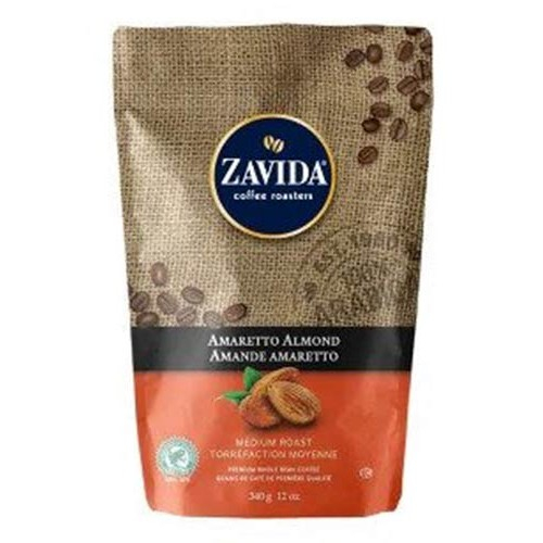 Cafea boabe Zavida aroma amaretto si migdale, 340g [1]