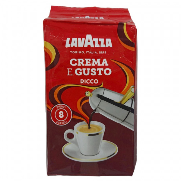 Cafea macinata Lavazza Crema e Gusto Ricco, 250 g [1]