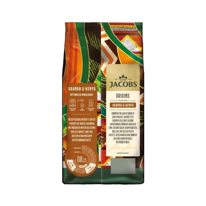 Cafea boabe Jacobs Origins Uganda & Kenya, 1kg [2]