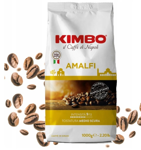 Cafea boabe Kimbo Amalfi 100% Arabica, 1kg [2]