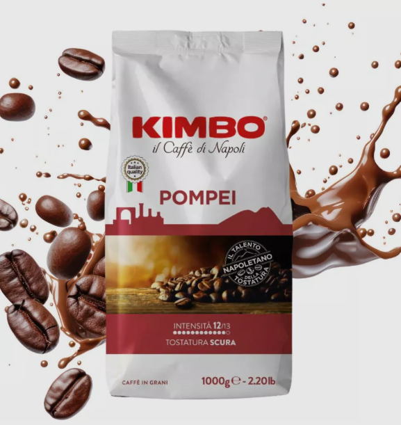 Cafea boabe Kimbo Pompei, 1kg [2]