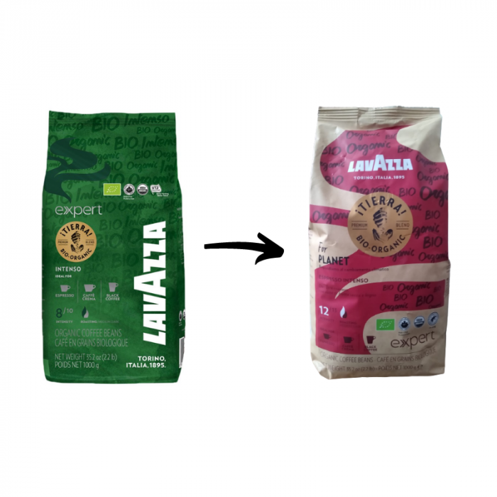Cafea boabe Lavazza Expert Tierra Bio Organic Intenso, 1 kg [3]