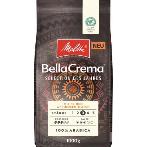 Cafea boabe Melitta Bella Crema Selection Jahres, 1kg [1]