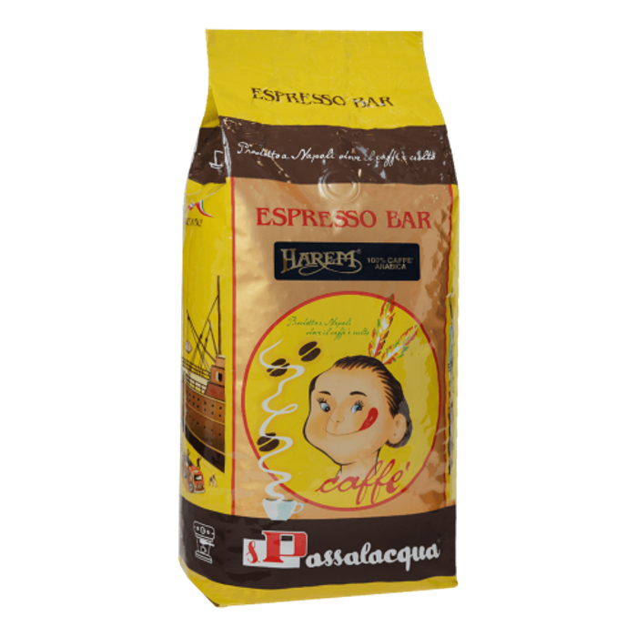 Cafea boabe Passalacqua Espresso Bar Harem cu Blue Mountain, 1kg [1]