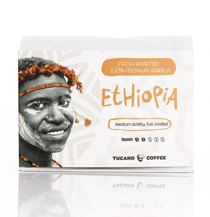Cafea boabe premium Tucano „Ethiopia”, 200g [1]