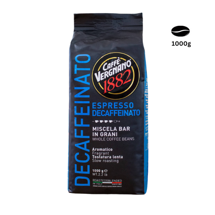 Cafea boabe Vergnano Espresso Decaffeinato, 1kg [2]