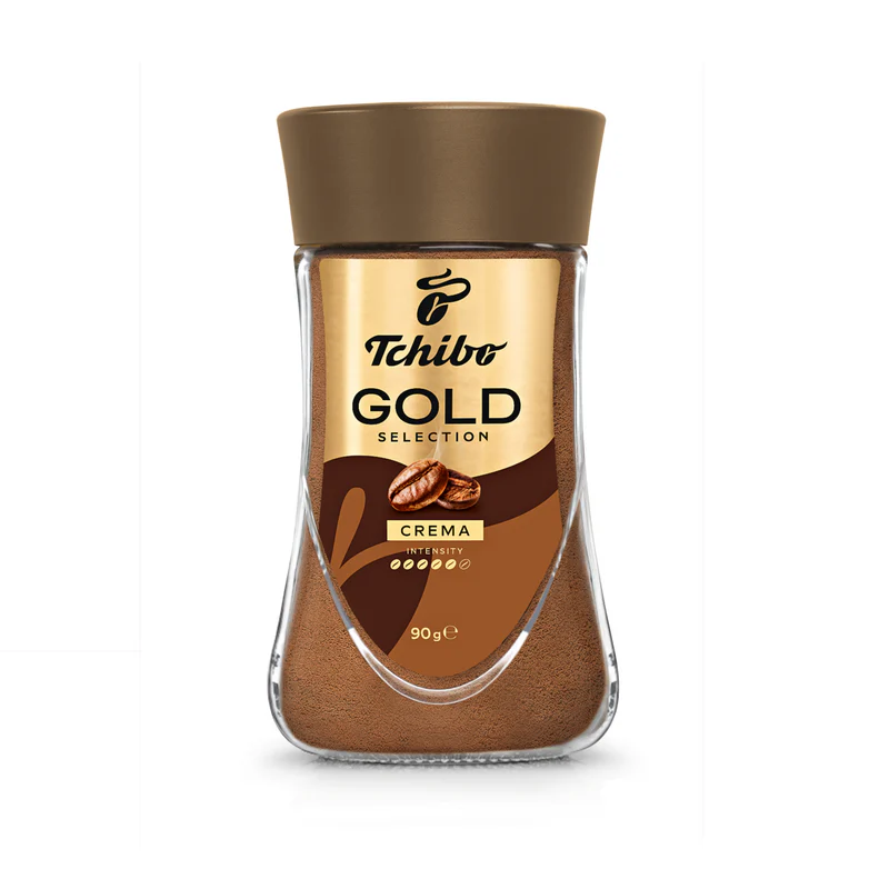 Cafea instant Tchibo Gold Selection Crema, 90g [1]