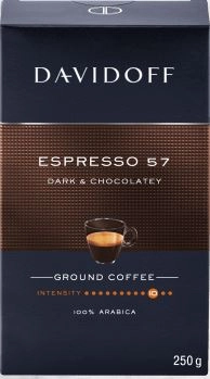 Cafea macinata Davidoff Espresso 57 Dark & Chocolatey, 250g [1]