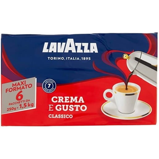 Cafea macinata Lavazza Crema e Gusto Classico, 6x250g [1]