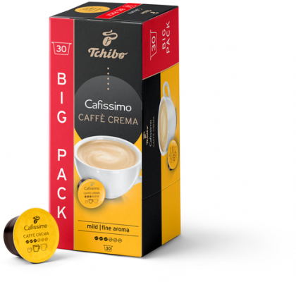 Capsule cafea Tchibo Cafissimo Caffe Crema Fine Aroma, 30 buc [1]