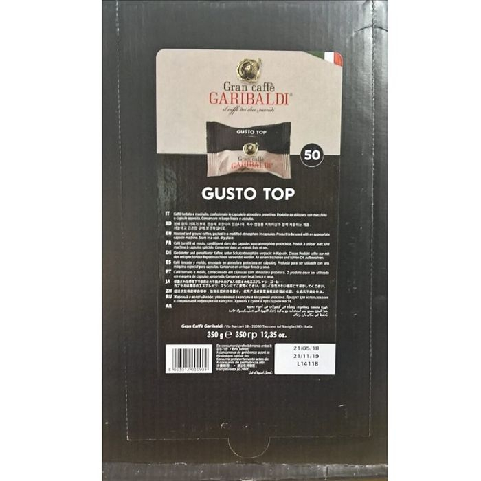 Capsule Garibaldi Gusto Top Espresso Point, 50 buc [2]