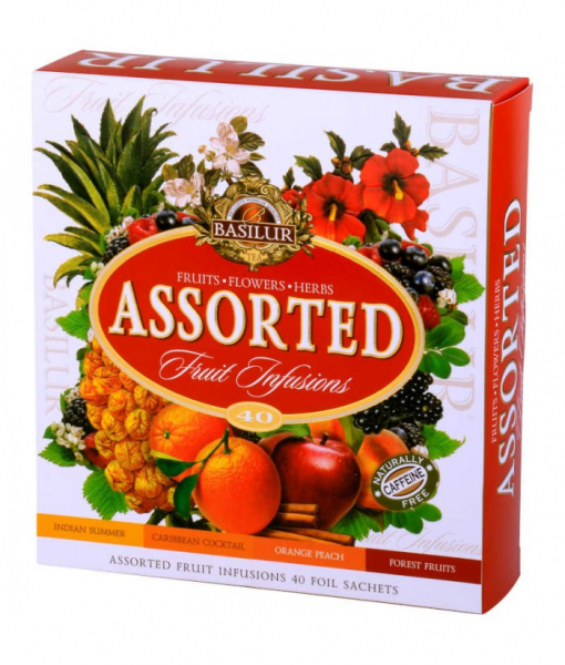 Ceai Basilur Fruit Infusions Assorted, 40 plicuri [2]