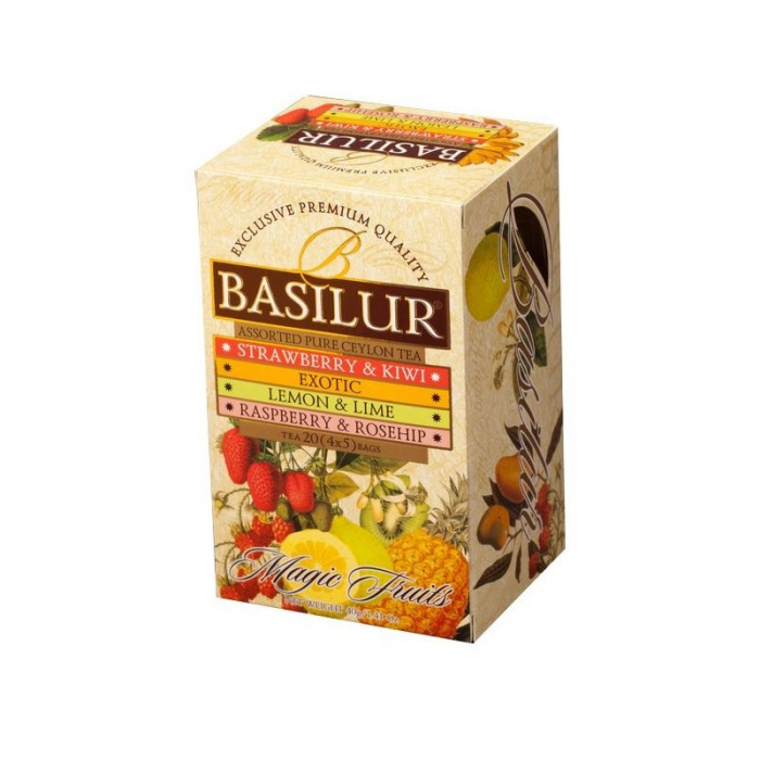 Ceai Basilur Magic Fruits Assorted, 20 pliculete [2]
