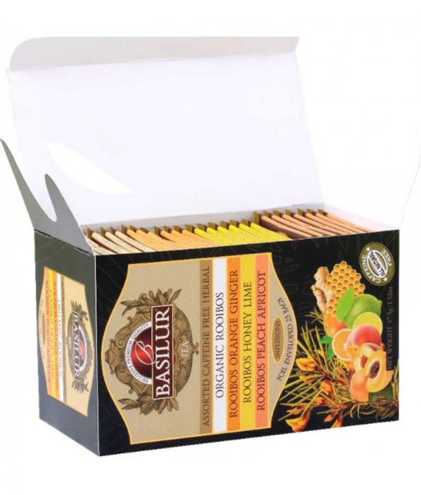 Ceai Basilur Rooibos Assorted, 25 plicuri [2]