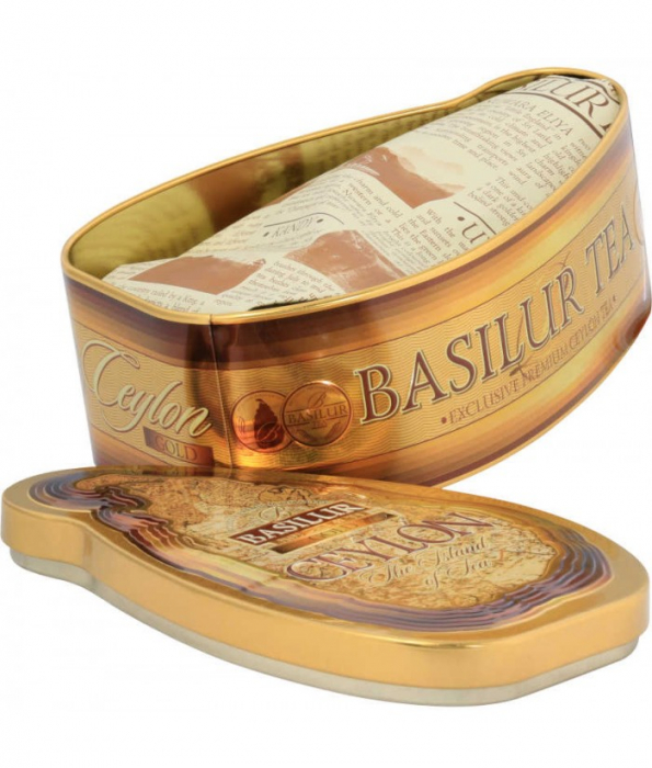 Ceai negru Basilur Island Of Tea - Gold, 100g [2]