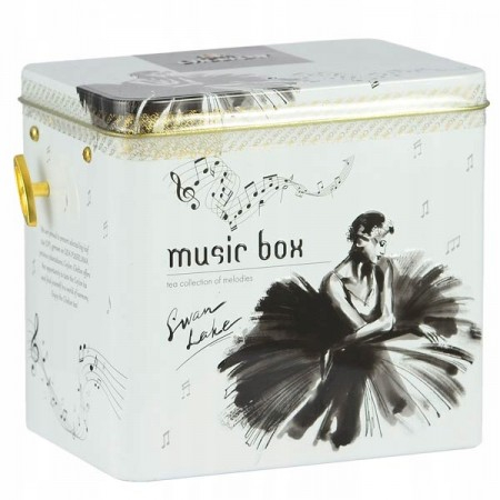 Ceai negru Chelton in cutie muzicala, Swan Lake, 100 g [2]
